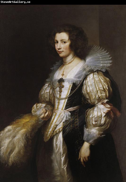 Anthony Van Dyck Portrait of Maria Louisa de Tassis (mk08)